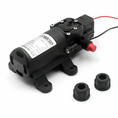 12V Water Pump 130PSI Self Priming Pump Diaphragm High Pressure RV Auto Switch • $14.99