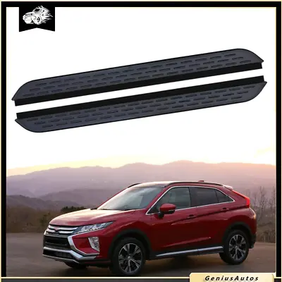 Running Boards Side Steps Nerf Bar Fits For Mitsubishi Eclipse Cross 2018-2024 • $511.01