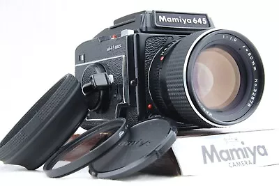 [ NEAR MINT ] MAMIYA M645 1000S + Waist Level Finder + SEKOR C 80mm F/1.9 Lens • $699.90