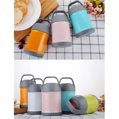 $20.35 • Buy Portable Lunch Box Thermos Heated Food Stainless Steel Storage Container HOT GR