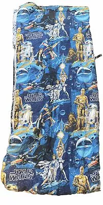 Vintage Star Wars Sleeping Bag 1977 Original Blue Reversible HTF RARE • $100