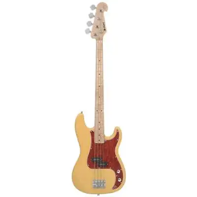 Chord CAB41M-BTHB Electric Bass Guitar - Butterscotch Maple • £169