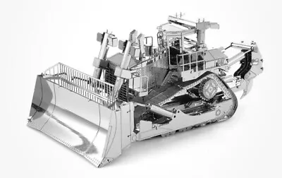 Bulldozer Dozer CAT Construction 3D Metal Self Assembly DIY Model Kit UK SELLER • £13.49