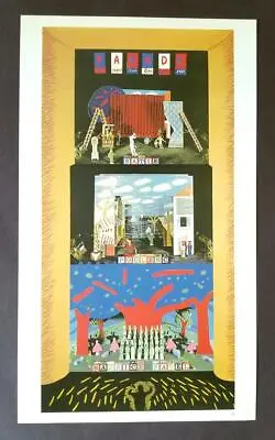 David Hockney  Parade  Metropolitan Opera House Poster Print Offset Litho 1987 • $39.99