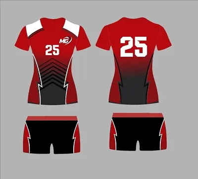Volleyball Kit Custom Volleyball Kit Volleyball Jersey And Shorts Team Uniform • $30