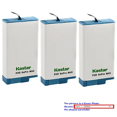 Kastar Replacement Battery Pack For GoPro MAX 360 Waterproof Action Camera • $19.99
