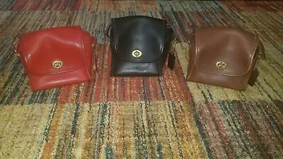 Lot Of 3 Rare Vintage Coach Emmie Handbags Purses Crossbody # 9018 • $499