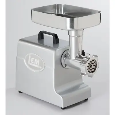 LEM Meat Grinder Electric No 8 Kitchen Grinding Stainless Steel Mighty Bite Grey • $312.97