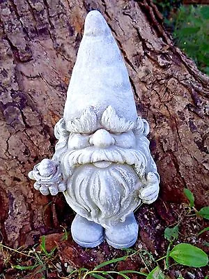 Latex Gnome Mold Plaster Concrete Casting Elf Rubber Mould  8 H X 4 W • $89.95