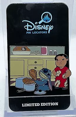 Disney Auctions Lilo And Stitch Drumming In Kitchen LE 500 Pin • $55