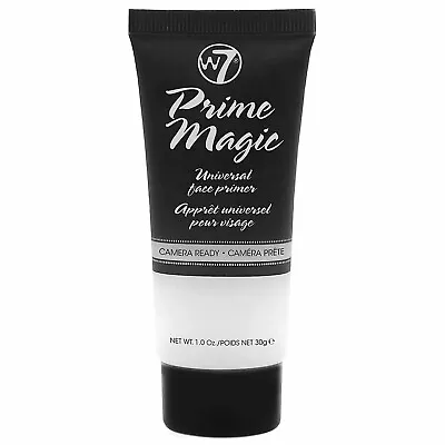 W7 Prime Magic Face Primer - Clear MakeUp Base Transparent Reduces Pores Lines* • £9.20