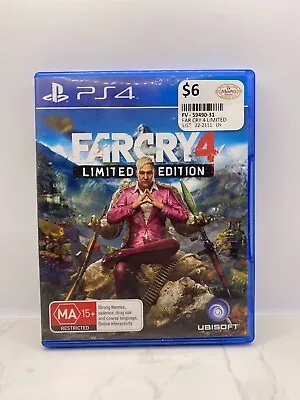 Far Cry 4 Limited Edition - Sony PlayStation 4 PS4 Game • $5.10