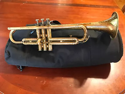 Vintage Champion Made In USA Trumpet Cornet With Soft Case - 14905 • $99.99