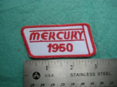 Ford Mercury 1950 Racing Parts Dealer   Uniform Hat  Patch • $9.99