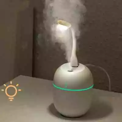 L Ultrasonic Mini Air Humidifier Essential Oil Diffuser With LED Night Lamp • $10.99