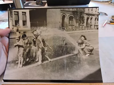 1935 Fire Hydrant Manhattan Kids New York City NYC Photo • $21.99