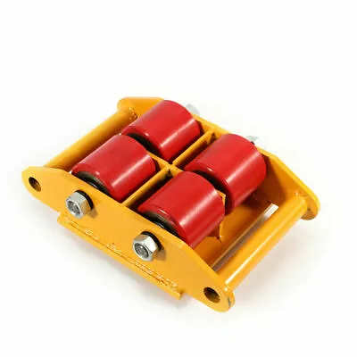 Car Dolly Machine Skates Shipping Container Wheels Industrial Mover 4 Rollers  • $30.40