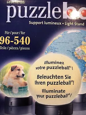 RAVENSBURGER PUZZLE BALL LIGHT STAND NEW 96-540 Pieces • $25