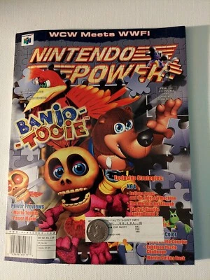 £9 • Buy Nintendo Power, Pokemon Comic Vol 139, Dec 00, Banjo-Tooie, Mario Tennis Poster
