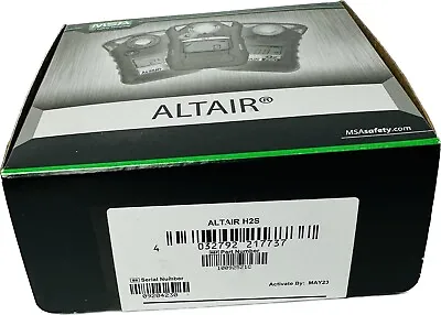 MSA 24 Month Altair Hydrogen Sulfide Gas Monitor/Detector (H2S) ACTIVATE BY 5/23 • $84.89