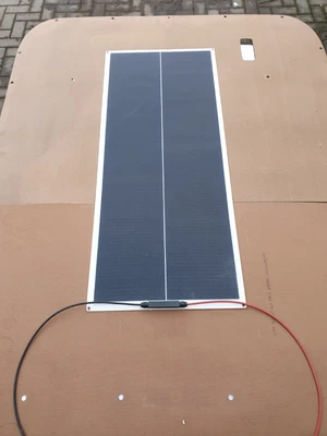 £120 • Buy DSCampers 100w 12V Semi-flexible Mono Solar Panel Kit For Caravan/Car/Boat/Home
