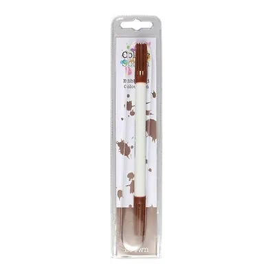 Colour Splash Food Pens Brown Edible Ink Double End Nibs Tips Cake Decorating • £5.97