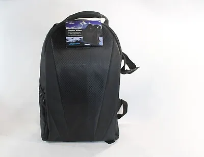 Brand New Vivitar DC-15-G Large Size Photo / Video Camera Backpack Bag  • $24.99