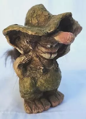 Ny Form Troll Handcrafted Figure #117 Norway Original 4.75in Retired Vintage • $25