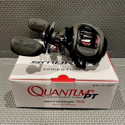 Quantum PT Smoke 101 S3 Baitcaster Reel • $136.14