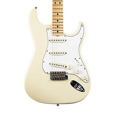 $4800 • Buy Fender Custom Shop 1968 Stratocaster Journeyman Relic - Aged Vintage White