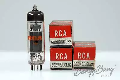 3 Vintage RCA 50BM8/UCL82 Noval Audio Frequency Triode Beam Power  - Bangybang.t • $96