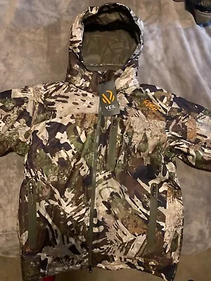 VEIL CAMO RUSH INSULATOR PARKA Men Insulated Waterproof Windproof Chaos Jacket L • $85