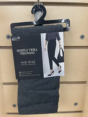 New With Tags Simply Vera Vera Wang Mid-Rise Cotton  Leggings Size Medium • $7.99