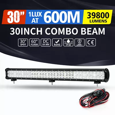 Mobi 9  12  30  LED Light Bar Flood Spot Combo Beam 12V 24V Work Driving Lamp • $30.95