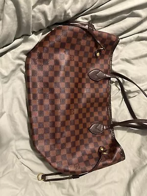 Louis Vuitton Neverfull Tote GM Brown Canvas • $657.50