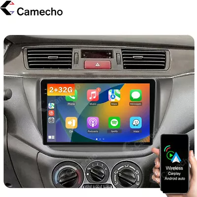 Android 11 Car Stereo Radio GPS Navi Carplay BT For Mitsubishi Lancer IX 2006-10 • $139.99