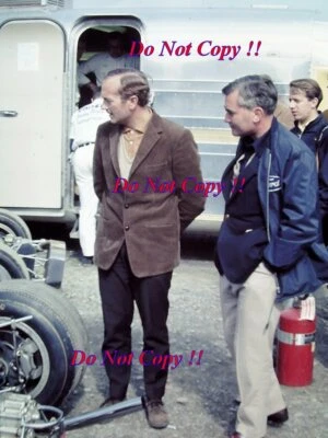 £3.20 • Buy Colin Chapman & Walter Hayes F1 Portrait USA Grand Prix 1967 Photograph