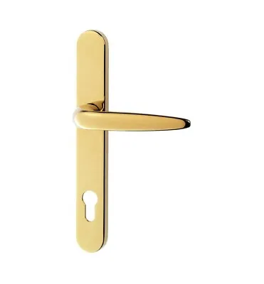 UPVC Door Handle Gold Yale Sprung Lever/Lever PVC Double Glazing Pair Set Patio • £29.99