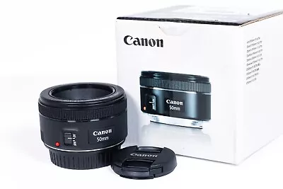 Canon EF 50mm F/1.8 EF STM Full Frame Lens For Canon • £89