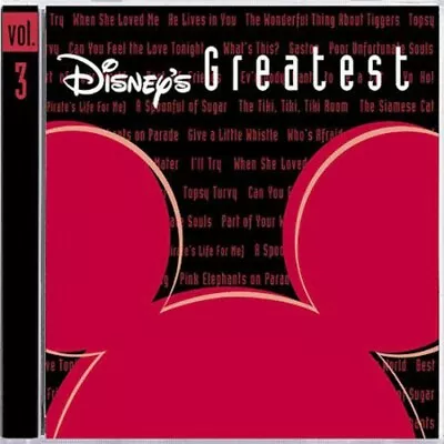 Disney's Greatest Vol. 3 [Jewel] • $6.82