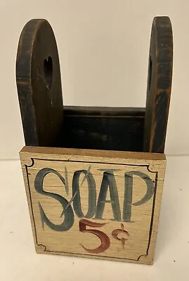 Primitive Vintage Wood Country  Wooden Farmhouse Soap Box • $22.36