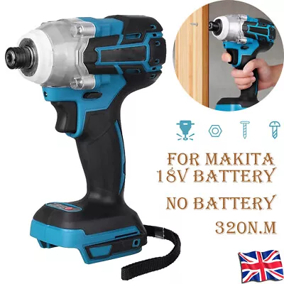 For Makita DTD152 18V Li-ion Cordless Brushless Impact Driver 1/4 Body Only UK • £35.99