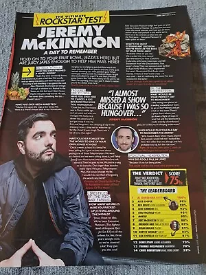 A Day To Remember Full Page Photo / Poster / Interview Article / Tour Poster • $4.16