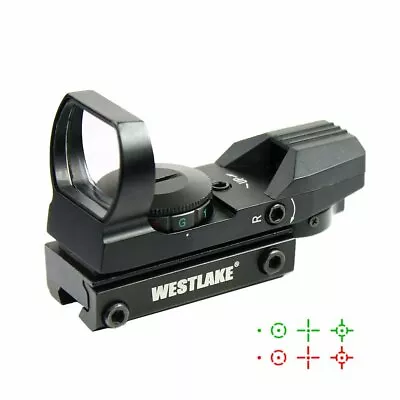 Tactical Holographic Reflex Red Green Dot Sight 4 Reticle - 11mm Dovetail Mount • $21.55