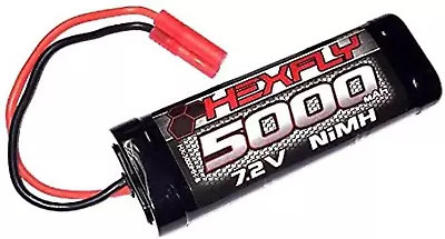 Hexfly HX-5000MH-B2 5000Mah Ni-Mh Battery - 7.2V With Banana 4.0 Connector • $48.45