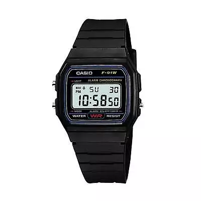 Casio F91W-1 Vintage Resin Band • $59.95