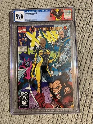 Uncanny X-men 272 X-tinction Agenda CGC 9.6 Custom Wolverine Label 1991 • $95