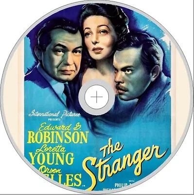 The Stranger (1946) Film Noir Edward G. Robinson Loretta Young And Orson Welles • £4