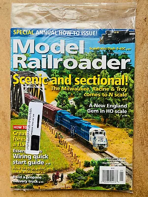 New Model Railroader Magazine January 2022 Special Annual How To Issue Wiring • $9.99