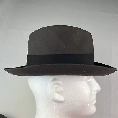 Bailey Gangster Gray Fedora 100% Wool Hat Made In USA Size Small • $40